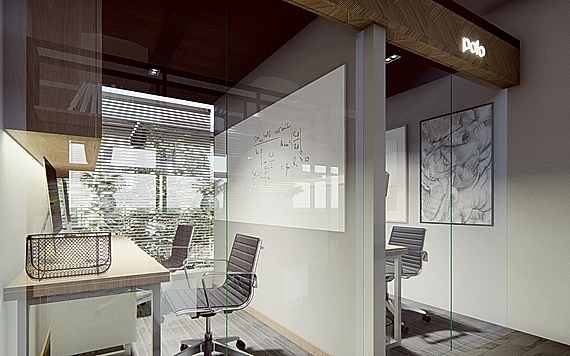 Country üslubunda ofis