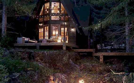A-FRAME дом