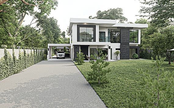 Bilgəhdə yerləşən bağ evi